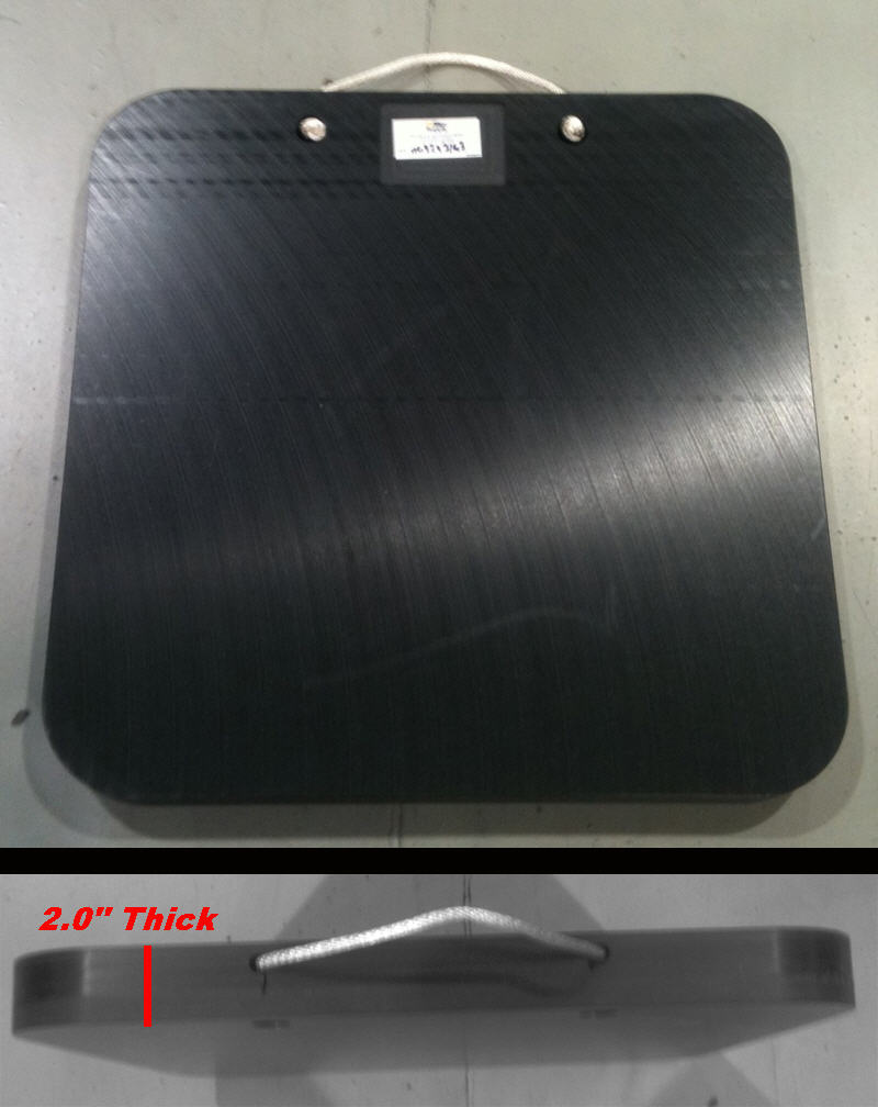 DICA D24242 SafetyTech Heavy Duty Outrigger Pad, 24"x24"x2" 069293163 Altec Inc.