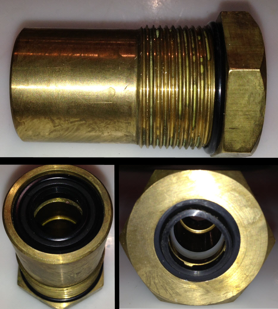 Greenlee 114651 Metal Gland Unit, Brass Threaded With Packing Seals & wiper (For A 812620300