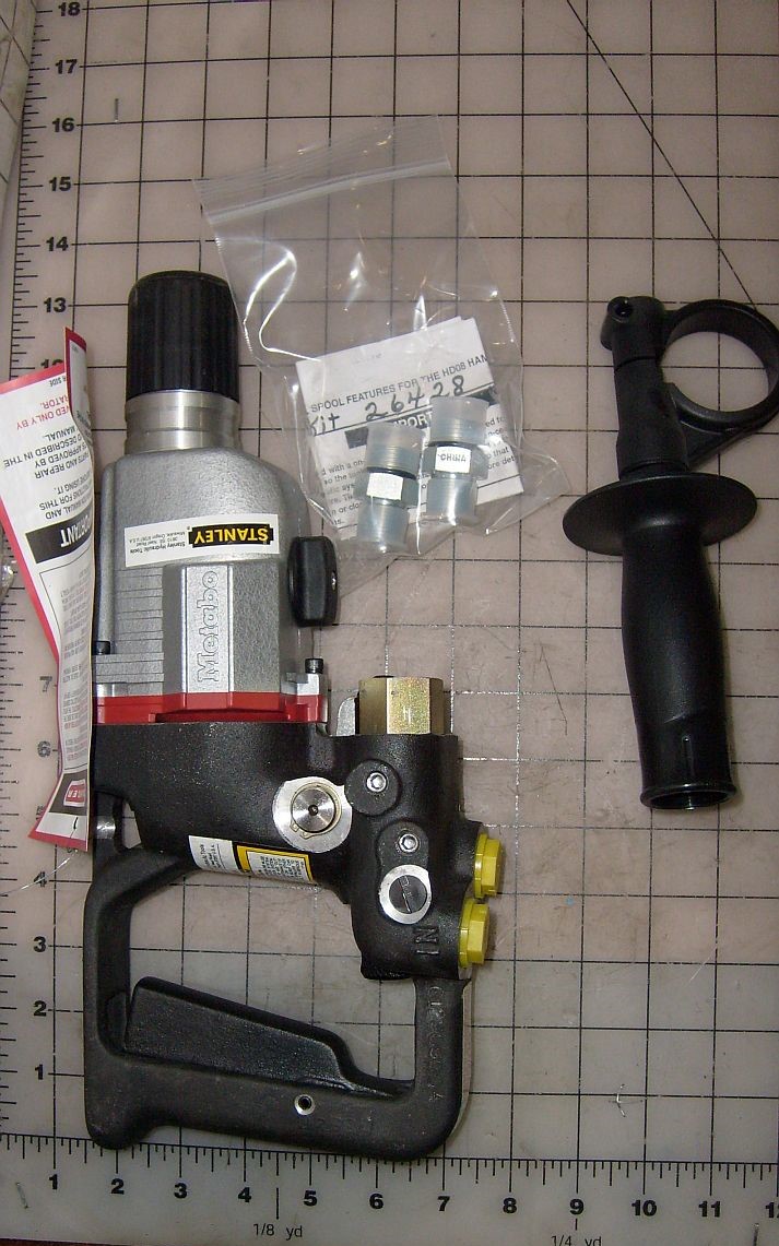 Stanley Infrastructure HD01 Hydraulic Hammer Drill 900008531 Altec Inc.