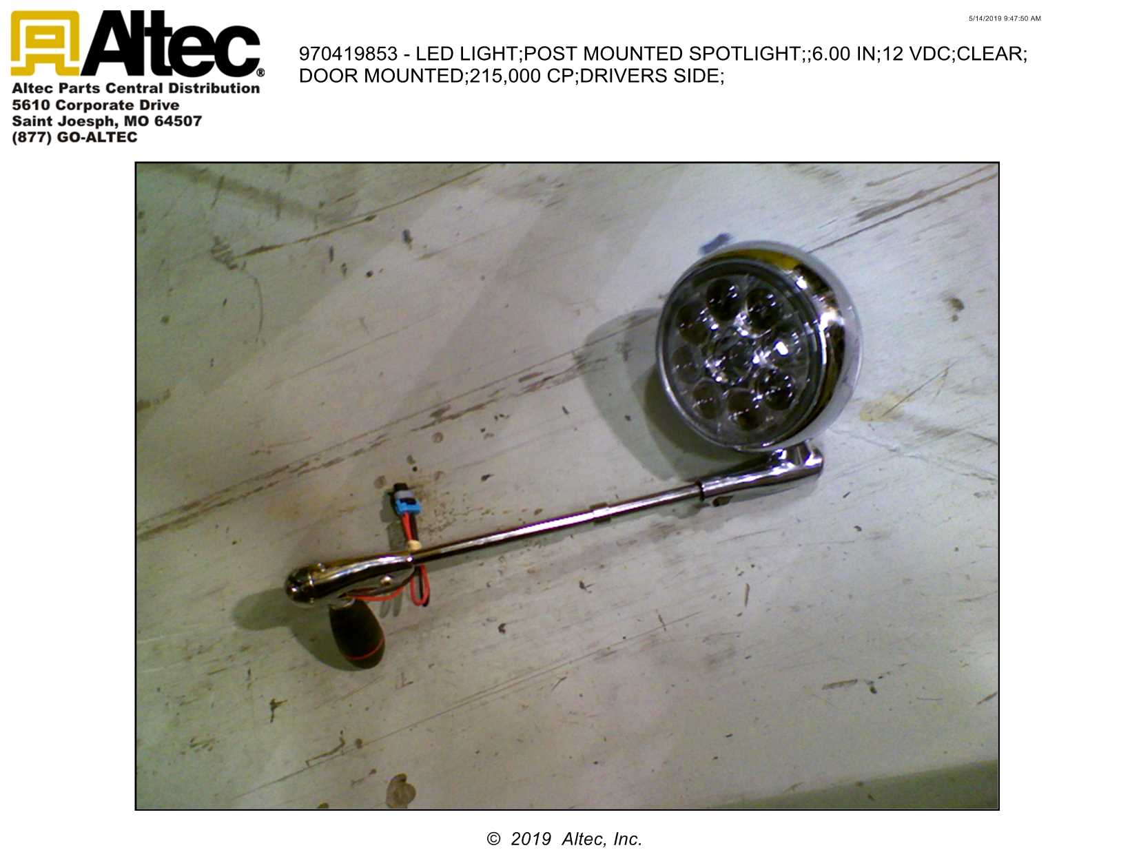 Unity Automotive Spotlights