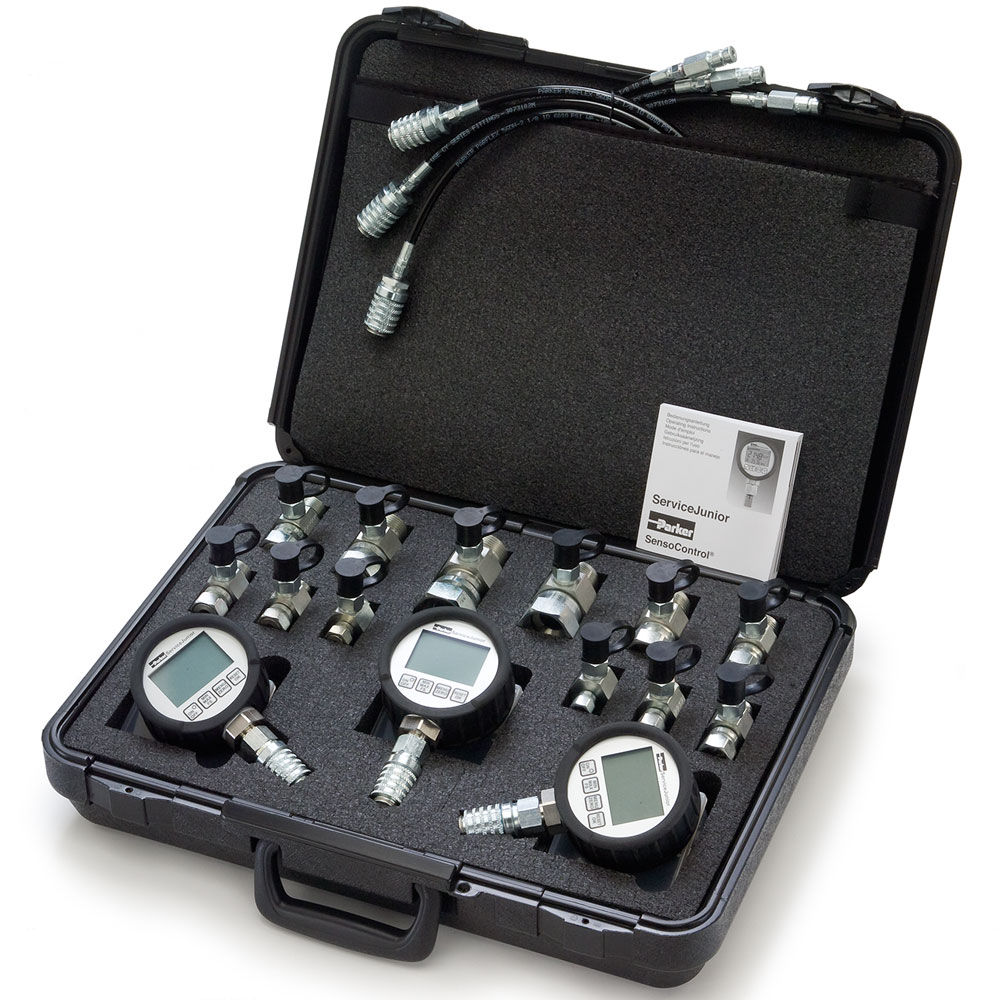 Triple Storage Case for Parker Digital Pressure Gauges 970705055
