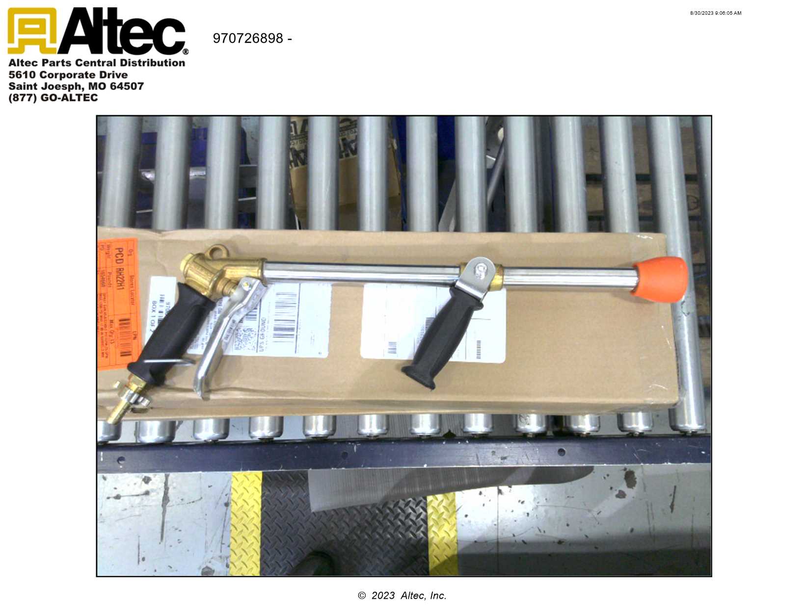 Hypro 3381-0010 Turbine Spray Gun | Altec Inc.